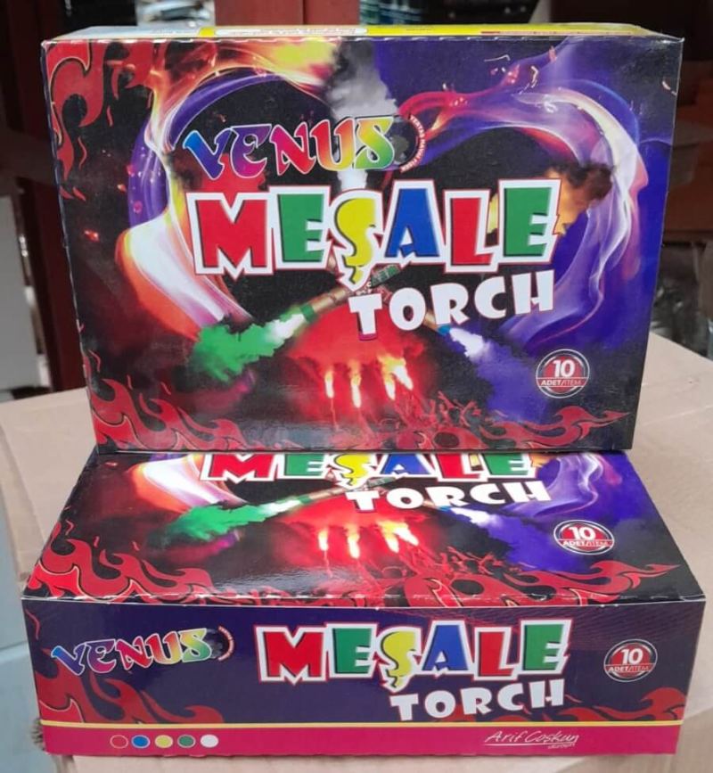 Troy marka mavi maç meşalesi
